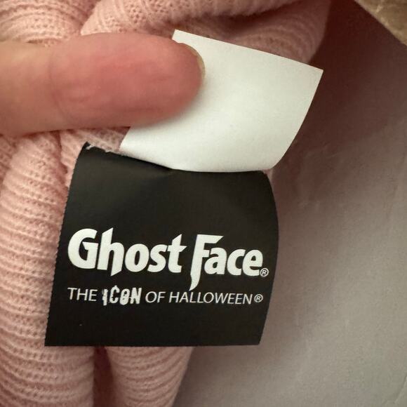 JOHN CARPENTER'S HALLOWEEN GHOST FACE Beanie NWT Unisex OS Fits 14 & UP - Picture 4 of 7